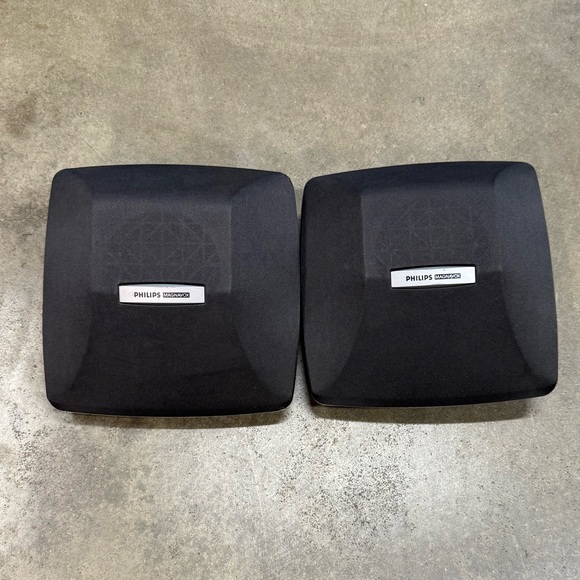Philips Magnavox Surround Sound Speakers SS10R PM Pair - Picture 1 of 12